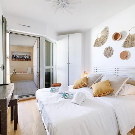 Palais Med 702 D - 2 Bedroom Down Town With Terass Ac Apartament Nicea