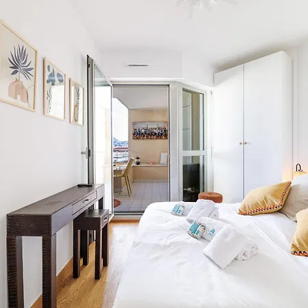 Palais Med 702 D - 2 Bedroom Down Town With Terass Ac Apartament