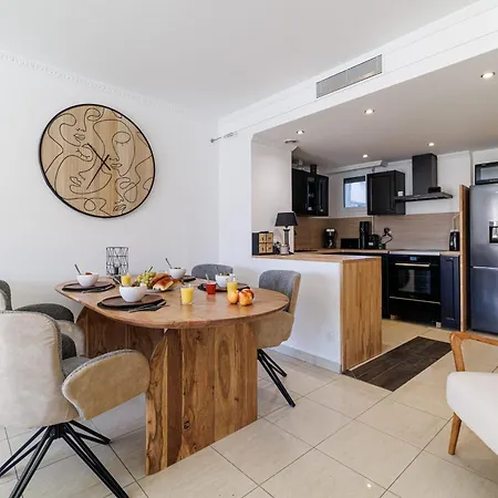 Palais Med 702 D - 2 Bedroom Down Town With Terass Ac Apartament Nicea