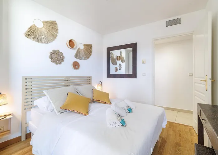 Апартаменты My Casa - Palais Med 702 D - 2 Bedroom Down Town With Terasse Ac Ницца