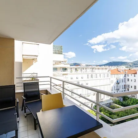 Palais Med 702 D - 2 Bedroom Down Town With Terass Ac Appartement