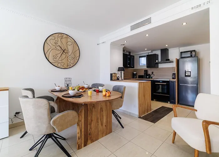 My Casa - Palais Med 702 D - 2 Bedroom Down Town With Terasse Ac Apartment Nice