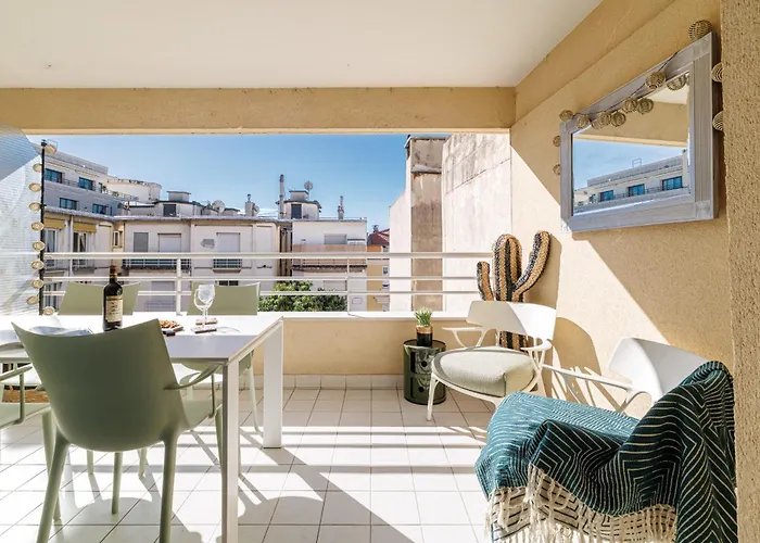 Apartment My Casa - Palais Med 702 D - 2 Bedroom Down Town With Terasse Ac